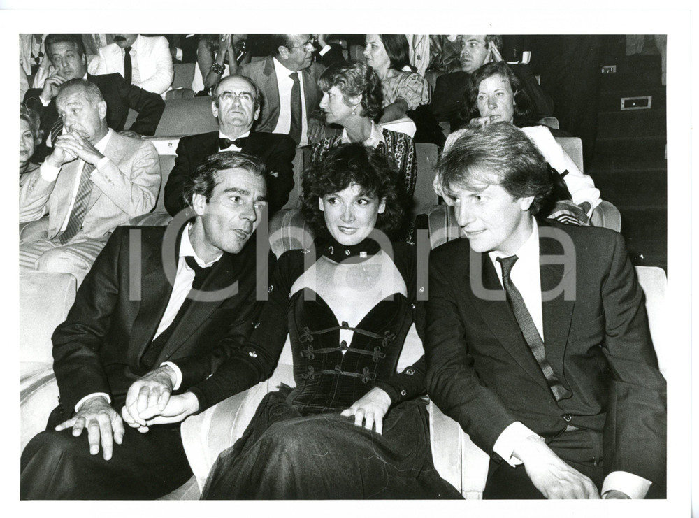 1984 VENEZIA Mostra del Cinema - Sabine AZEMA in platea *Foto VINTAGE 24x18 cm