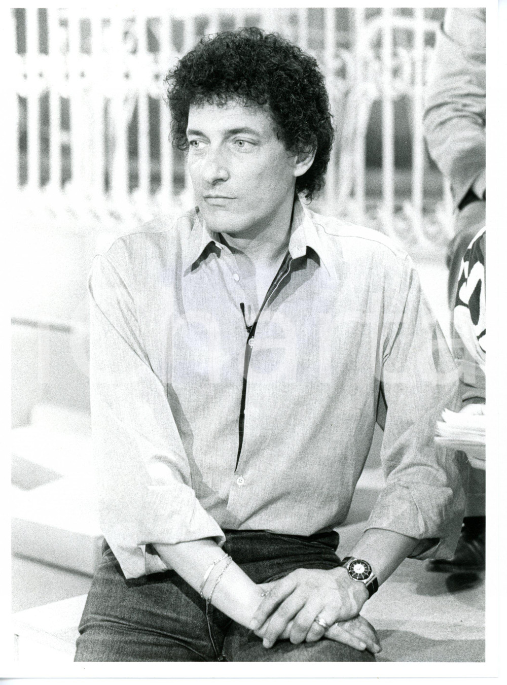 1985 RAI UNO "Italia mia" Ritratto di JOCELYN in trasmissione *Foto VINTAGE
