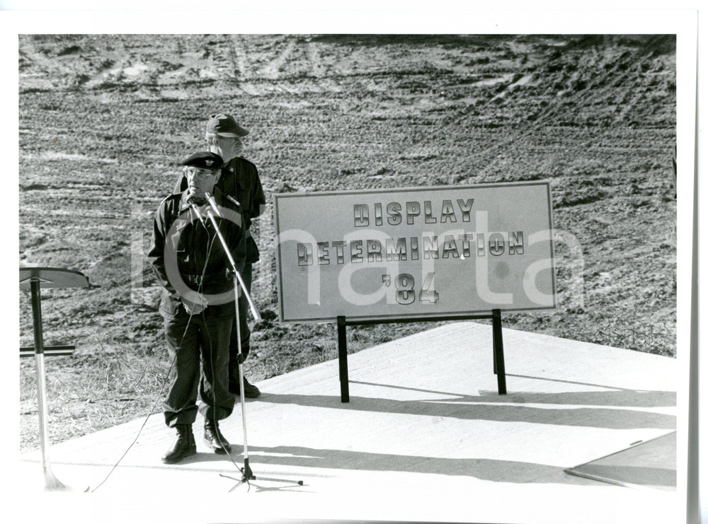 1984 ESERCITO ITALIANO - NATO Discorso esercitazione "Display Determination" 
