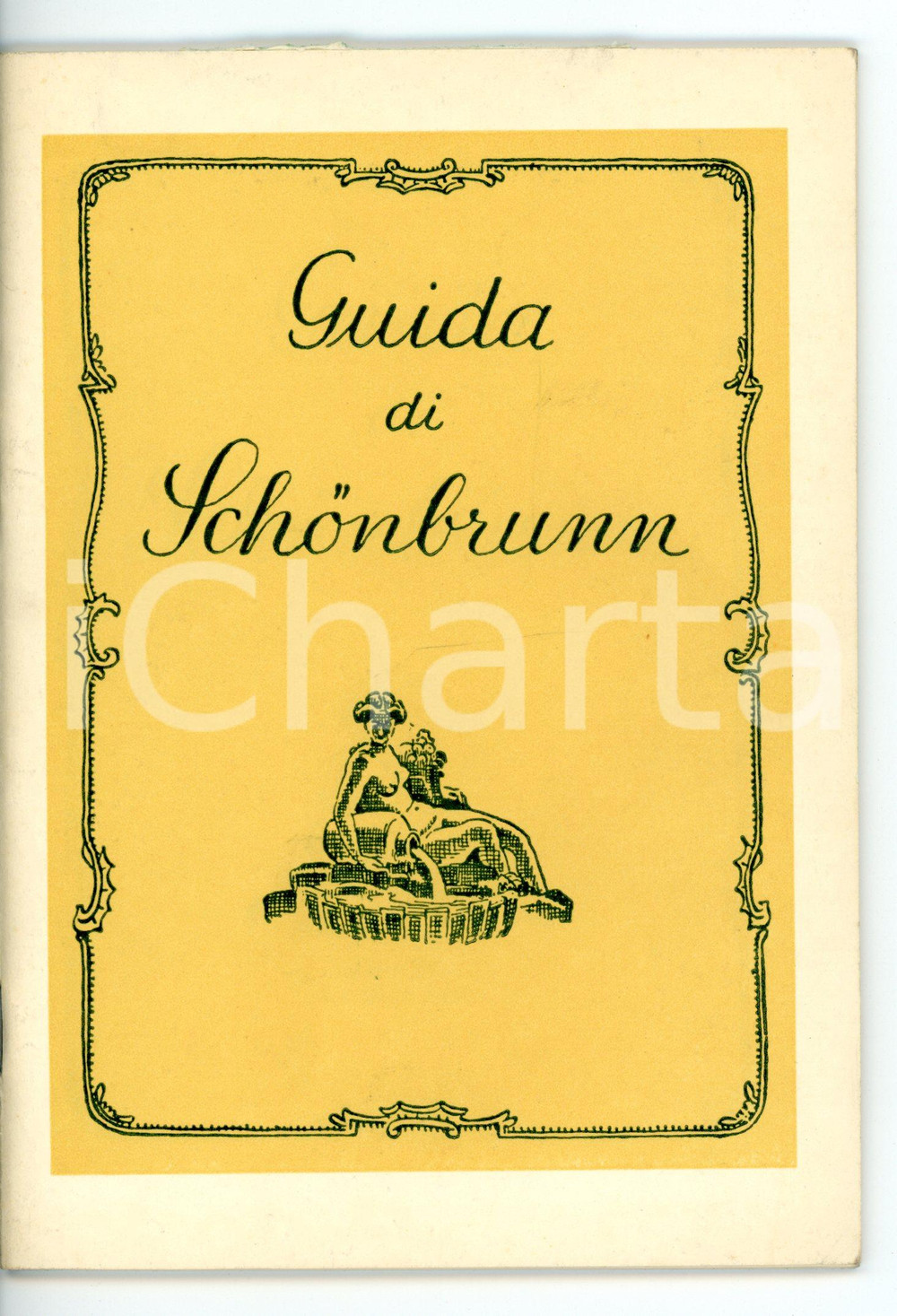 1963 Josef e Heinz GLASER Guida di SchÃ¶nbrunn *Libretto turistico ILLUSTRATO Guida turistica d'epoca, ricca di illustrazioni e cartina b/n.Lingua italiana.FORMATO: 12x17 cmPAGINE: 31CONDIZIONI: G (ma lievi segni d'uso)    originale e autentica 1