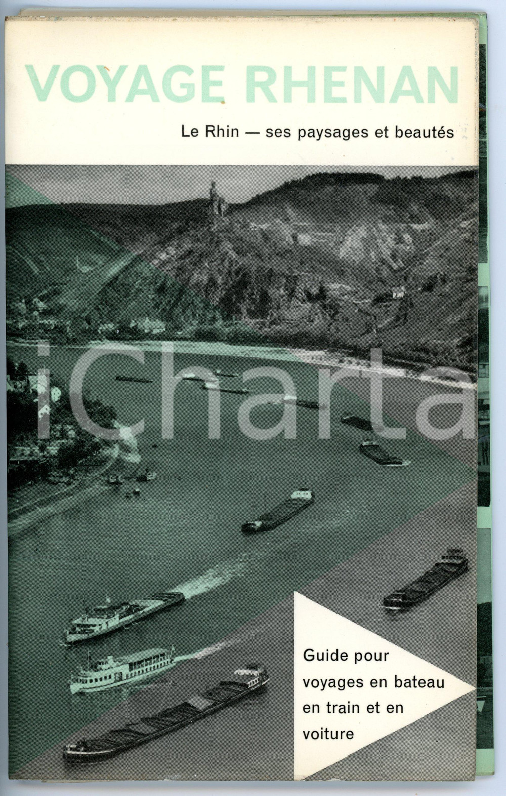1970 ca VOYAGE RHENAN Le Rhin / Ses paysages et beautés - Guida turistica