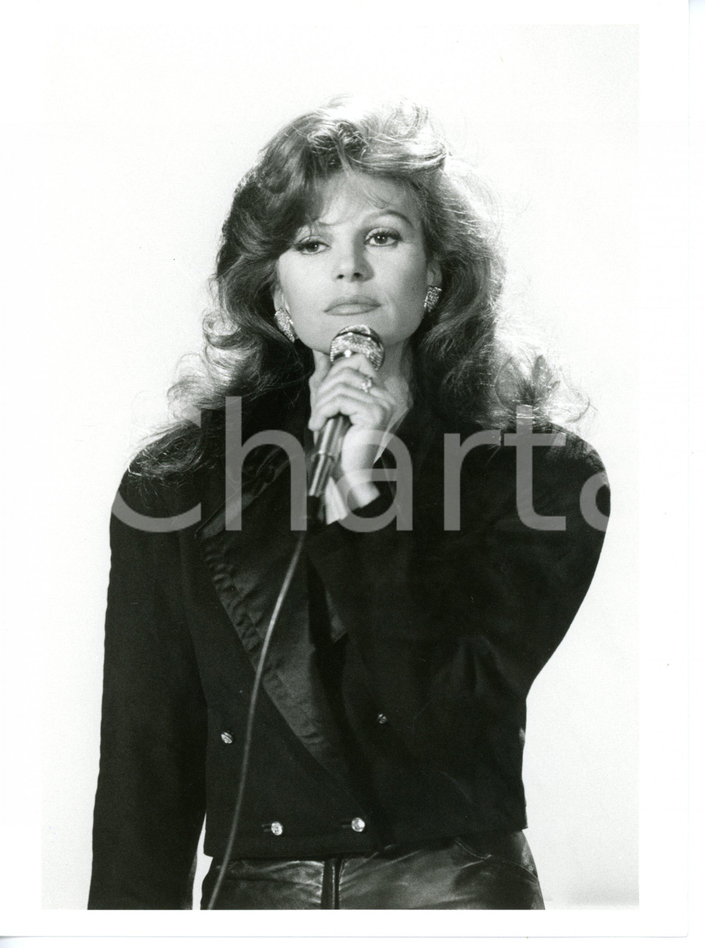 1985 ca COSTUME Ritratto di MILVA - Fotografia VINTAGE 18x13 cm
