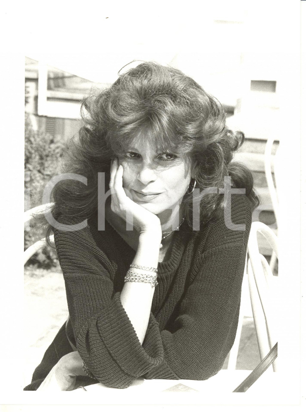 1985 ca COSTUME Ritratto di MILVA - Fotografia VINTAGE 18x24 cm