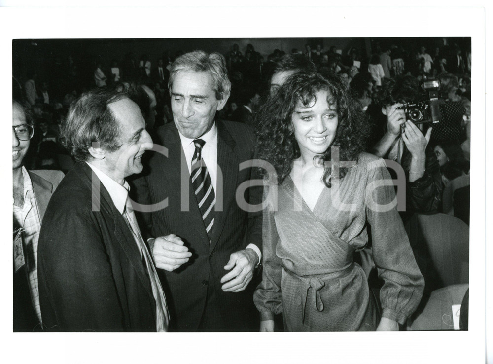 1986 MOSTRA DEL CINEMA DI VENEZIA Walter CHIARI Valeria GOLINO - Citto MASELLI