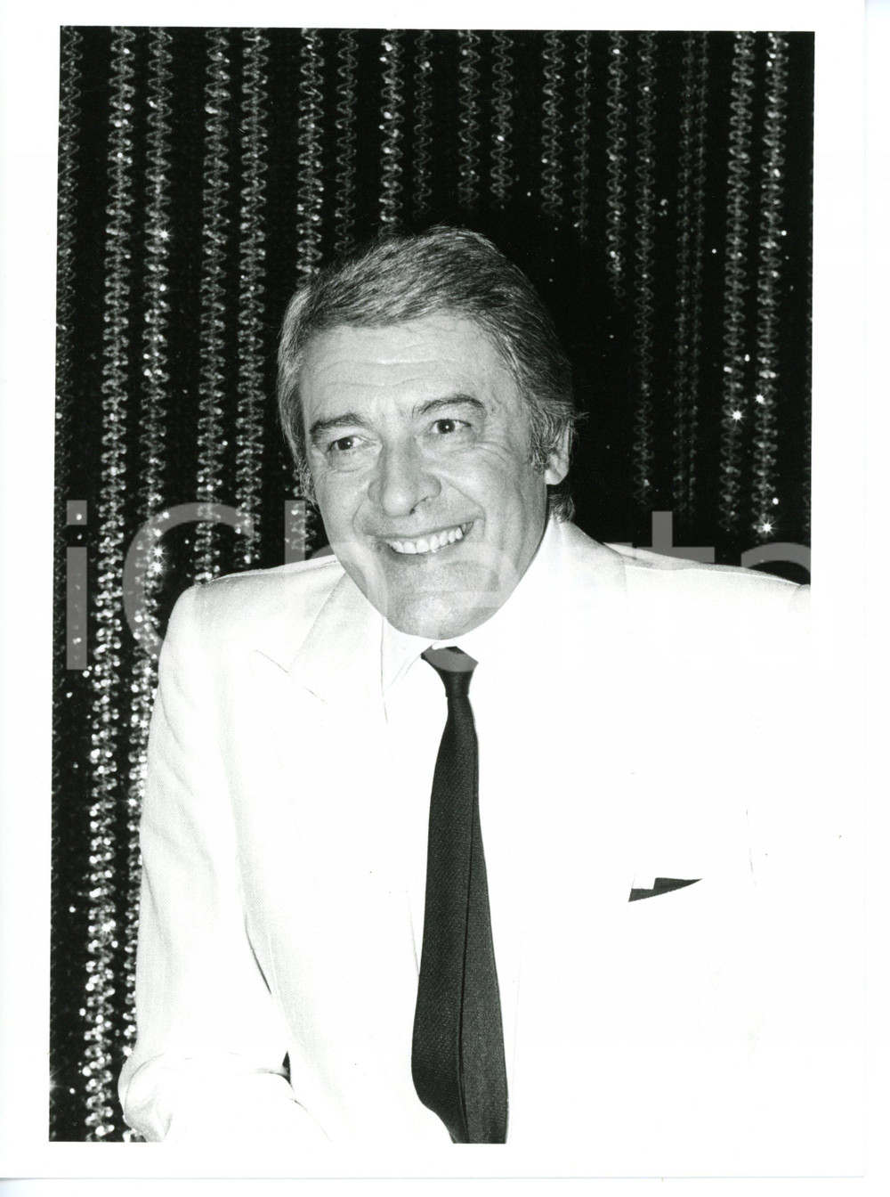 1985 ca COSTUME Ritratto del cantante Achille TOGLIANI *Foto 18x24 cm