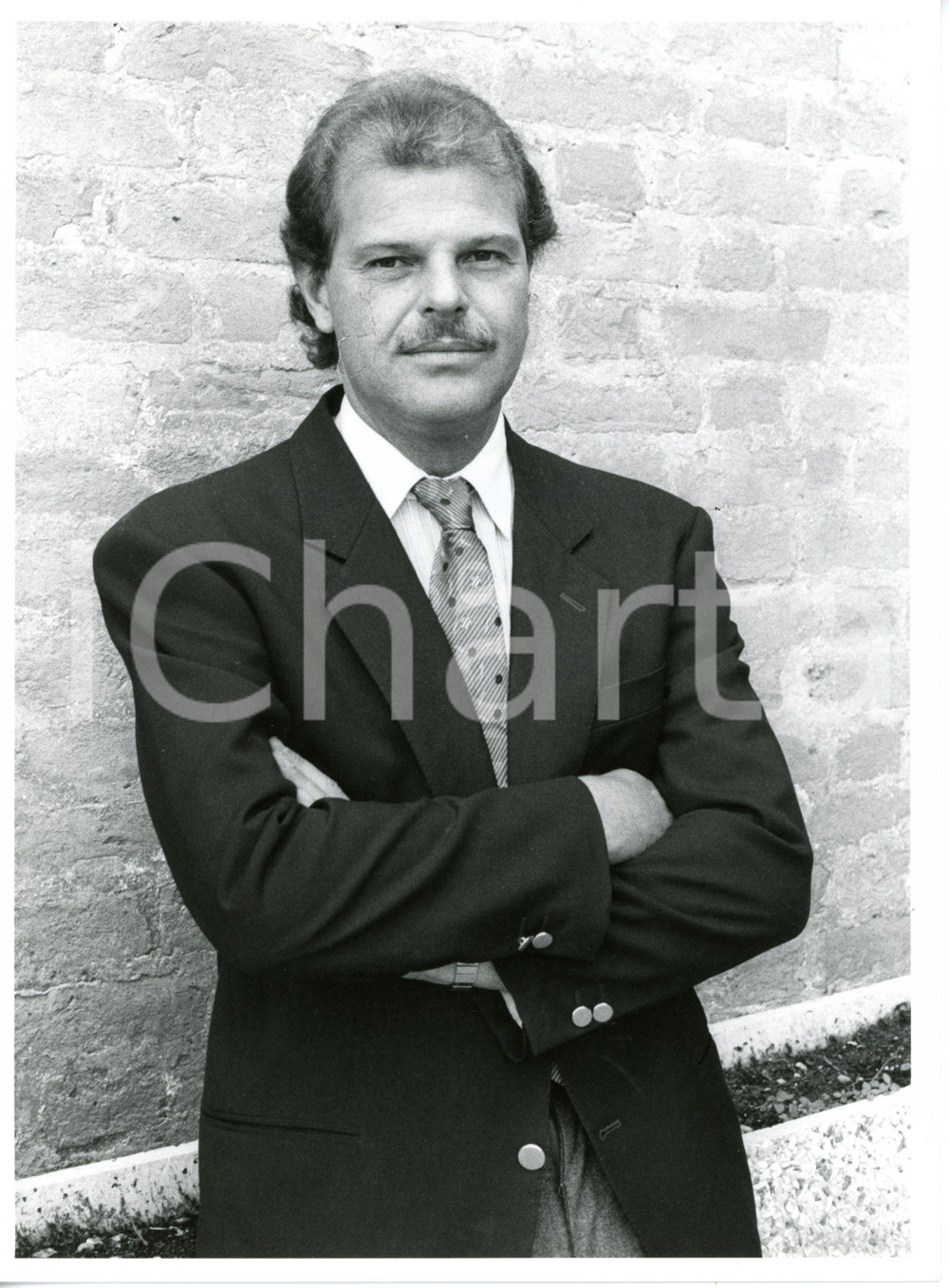 1985 ca MOSTRA DEL CINEMA DI VENEZIA Ritratto di Egon VON FURSTENBERG - Foto