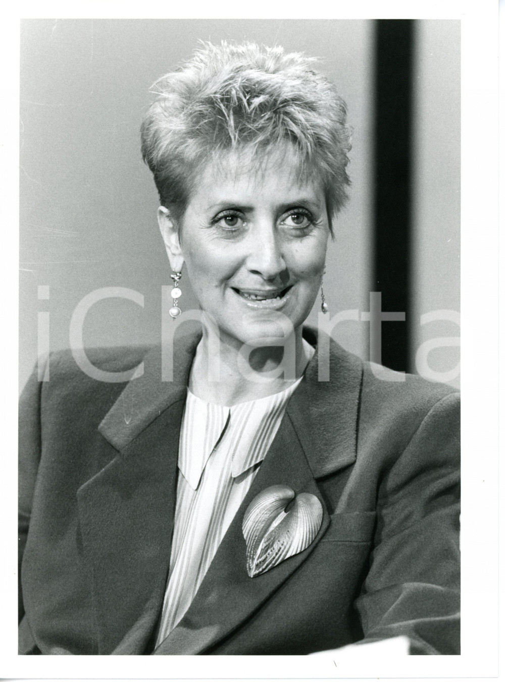 1985 ca RAI - COSTUME Ritratto di Marisa BELLISARIO *Foto 18x24 cm