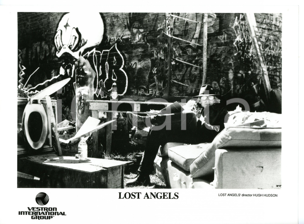1989 CINEMA "Lost Angels" - Il regista Hugh HUDSON sul set *Foto 24x18 cm