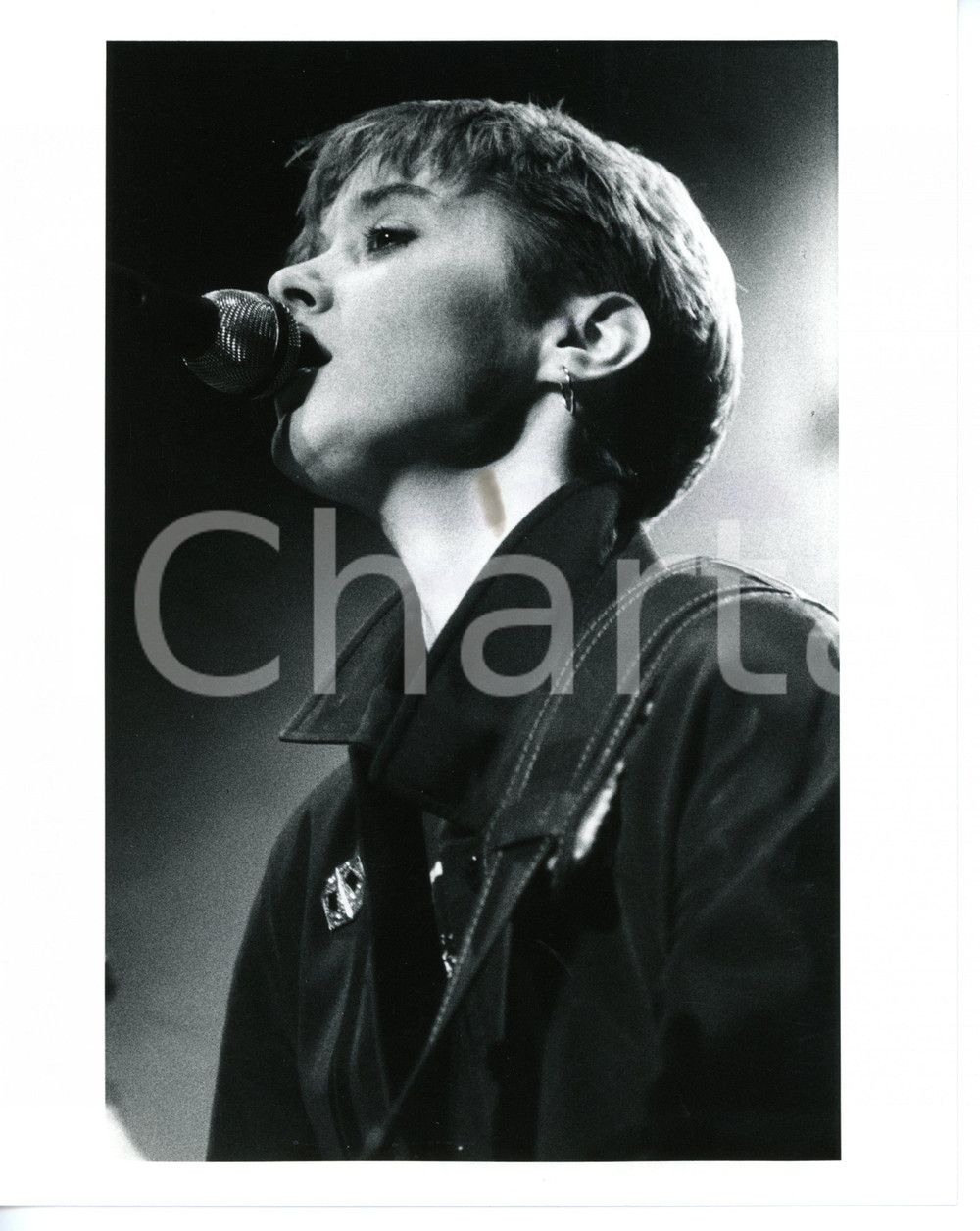 1987 MUSICA Suzanne VEGA in concerto - Fotografia VINTAGE 20x25 cm