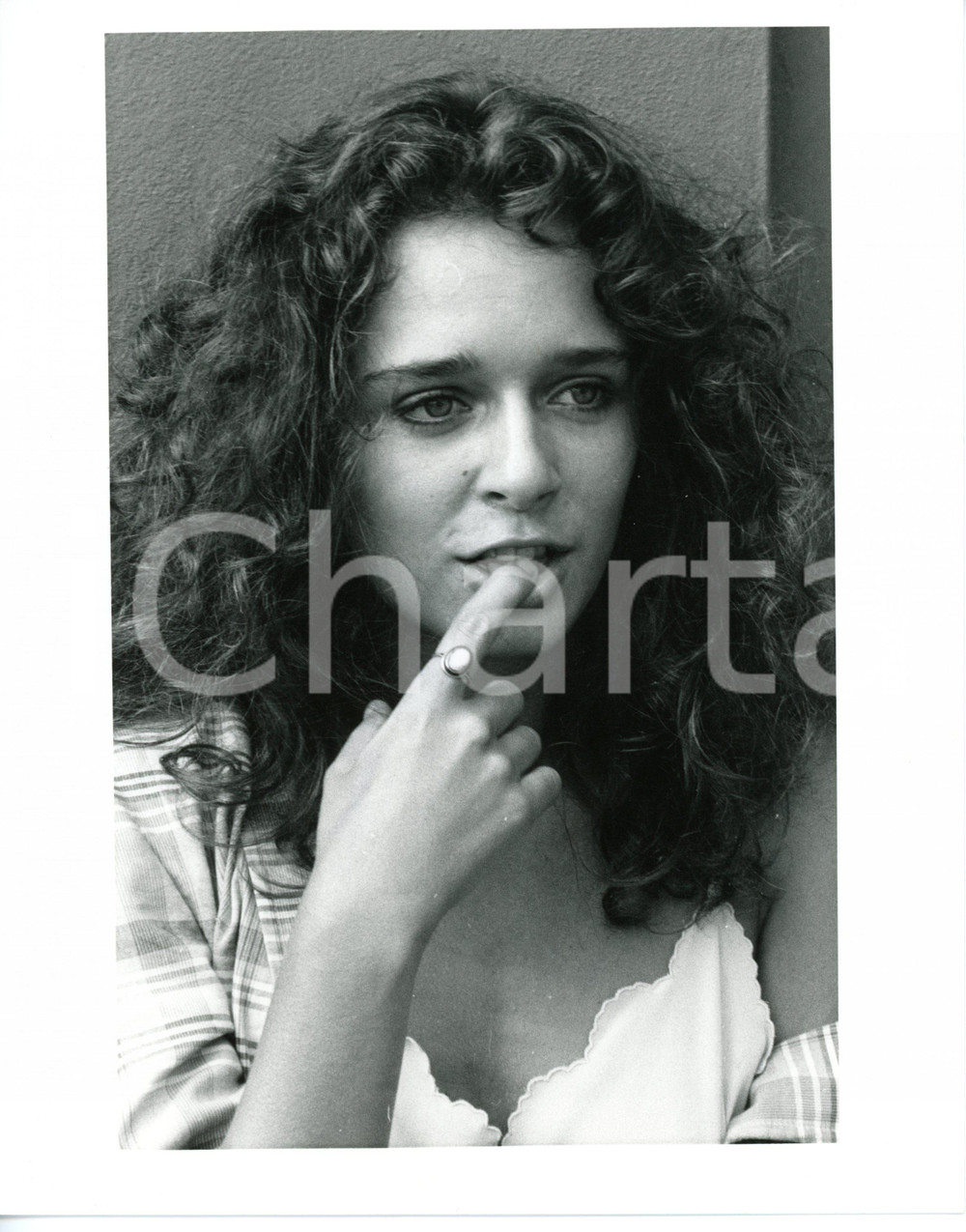 1987 MOSTRA DEL CINEMA DI VENEZIA Ritratto dell'attrice Valeria GOLINO (2) *Foto