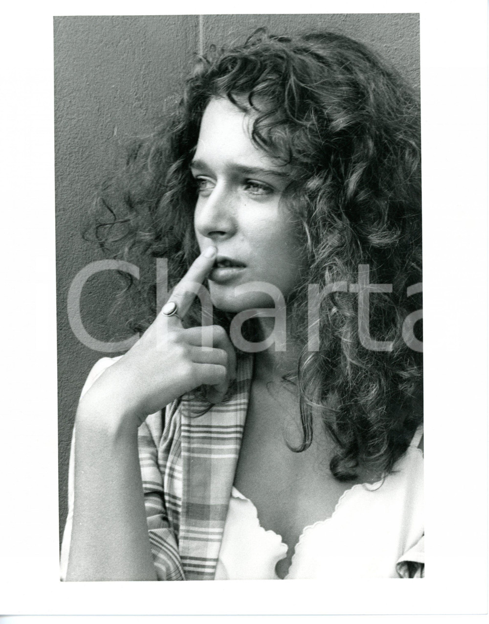 1987 MOSTRA DEL CINEMA DI VENEZIA Ritratto dell'attrice Valeria GOLINO (7) *Foto