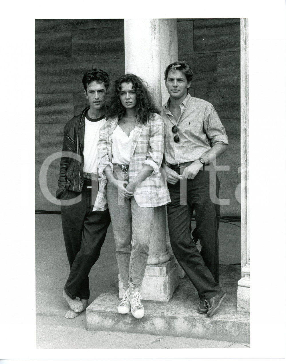 1987 VENEZIA Mostra del Cinema - Rupert EVERETT - Valeria GOLINO - Nicola FARRON