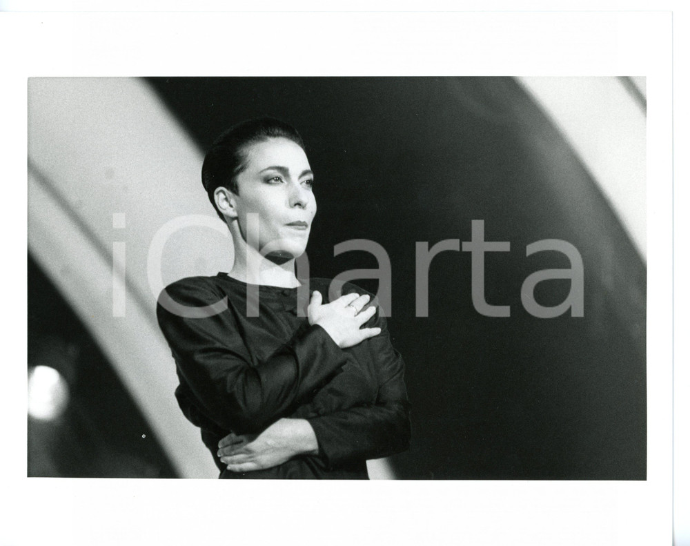 1987 SAINT VINCENT ESTATE Giuni RUSSO sul palco *Foto 25x20 cm