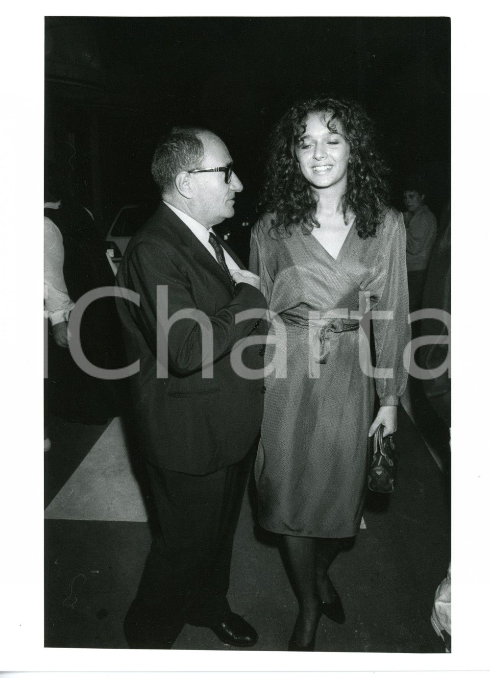 1986 MOSTRA DEL CINEMA DI VENEZIA Valeria GOLINO con Gian Paolo CRESCI *Fot