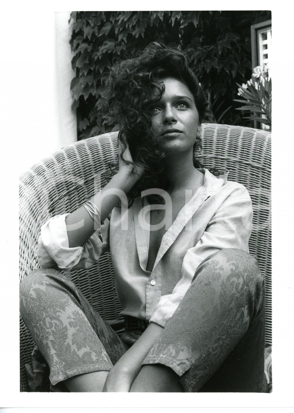 1986 VENEZIA Mostra del Cinema - Ritratto Valeria GOLINO *Foto VINTAGE 18x24