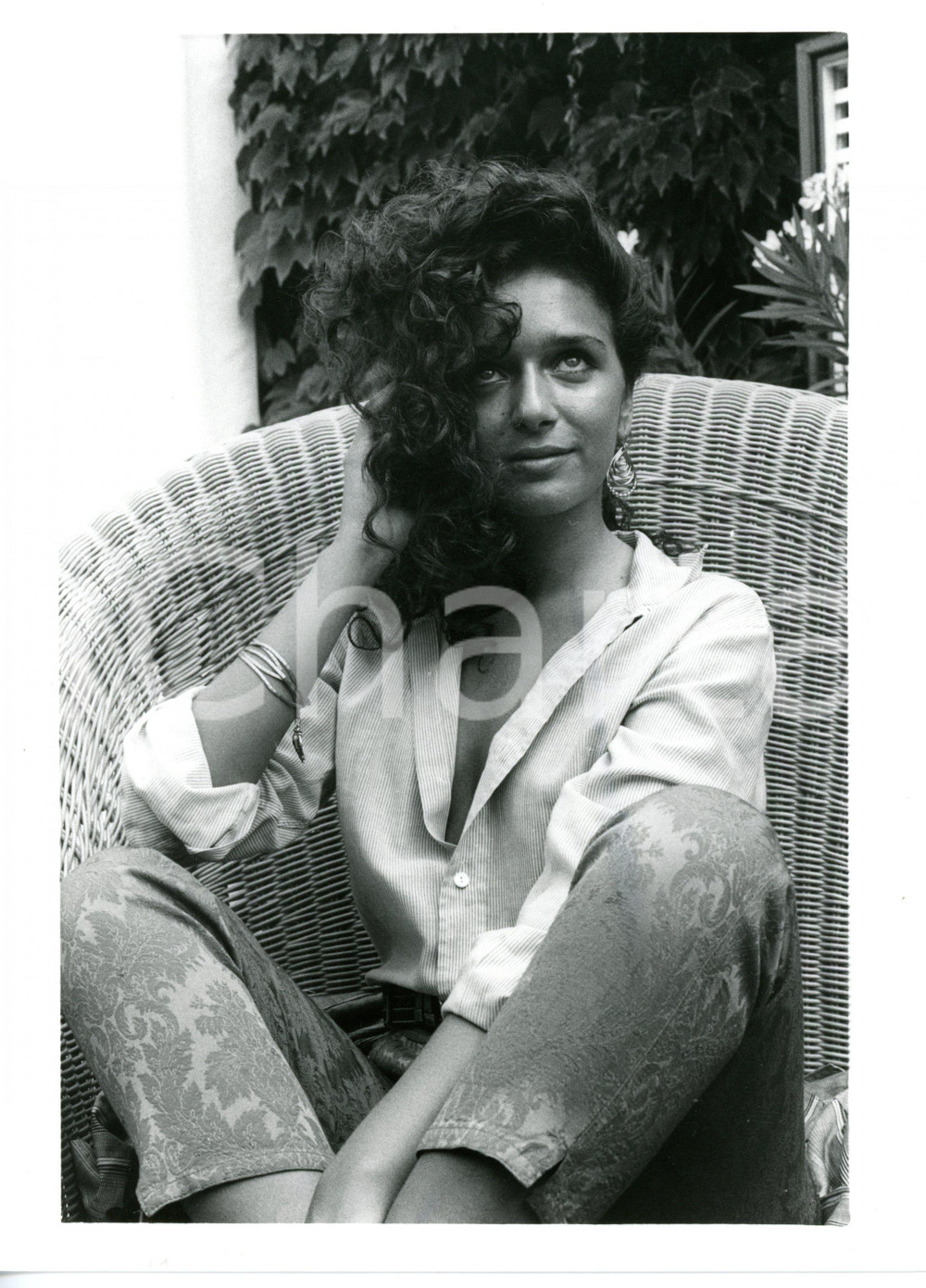 1986 VENEZIA Mostra del Cinema - Ritratto Valeria GOLINO (3) *Foto VINTAGE 18x24