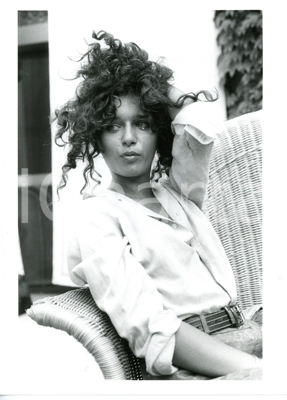 1986 VENEZIA Mostra del Cinema - Ritratto Valeria GOLINO (5) *Foto VINTAGE 18x24