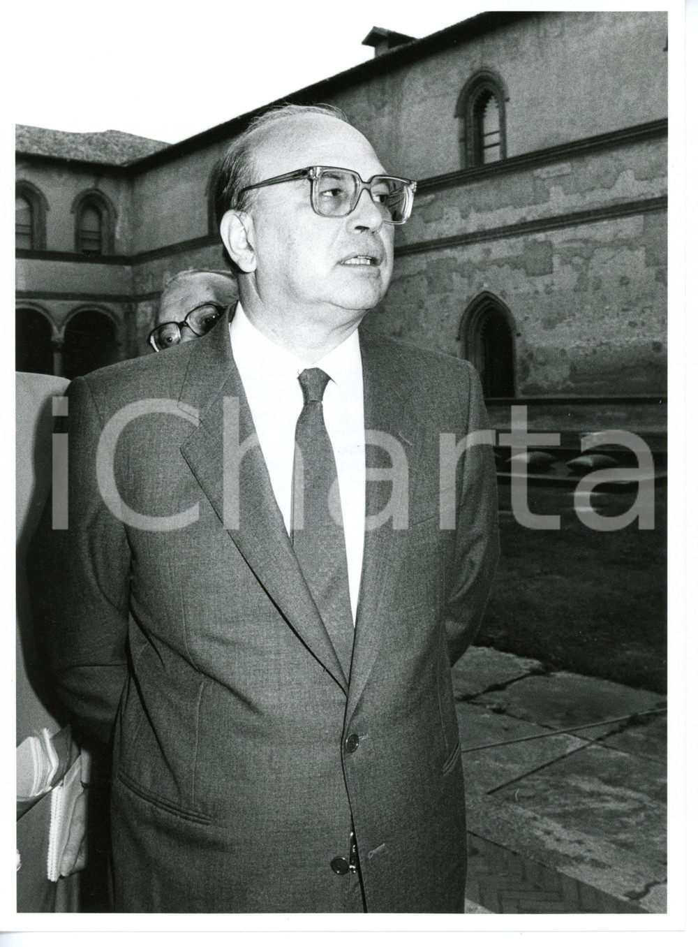 1985 ca POLITICA - PSI Ritratto di Bettino CRAXI *Fotografia 18x24 cm