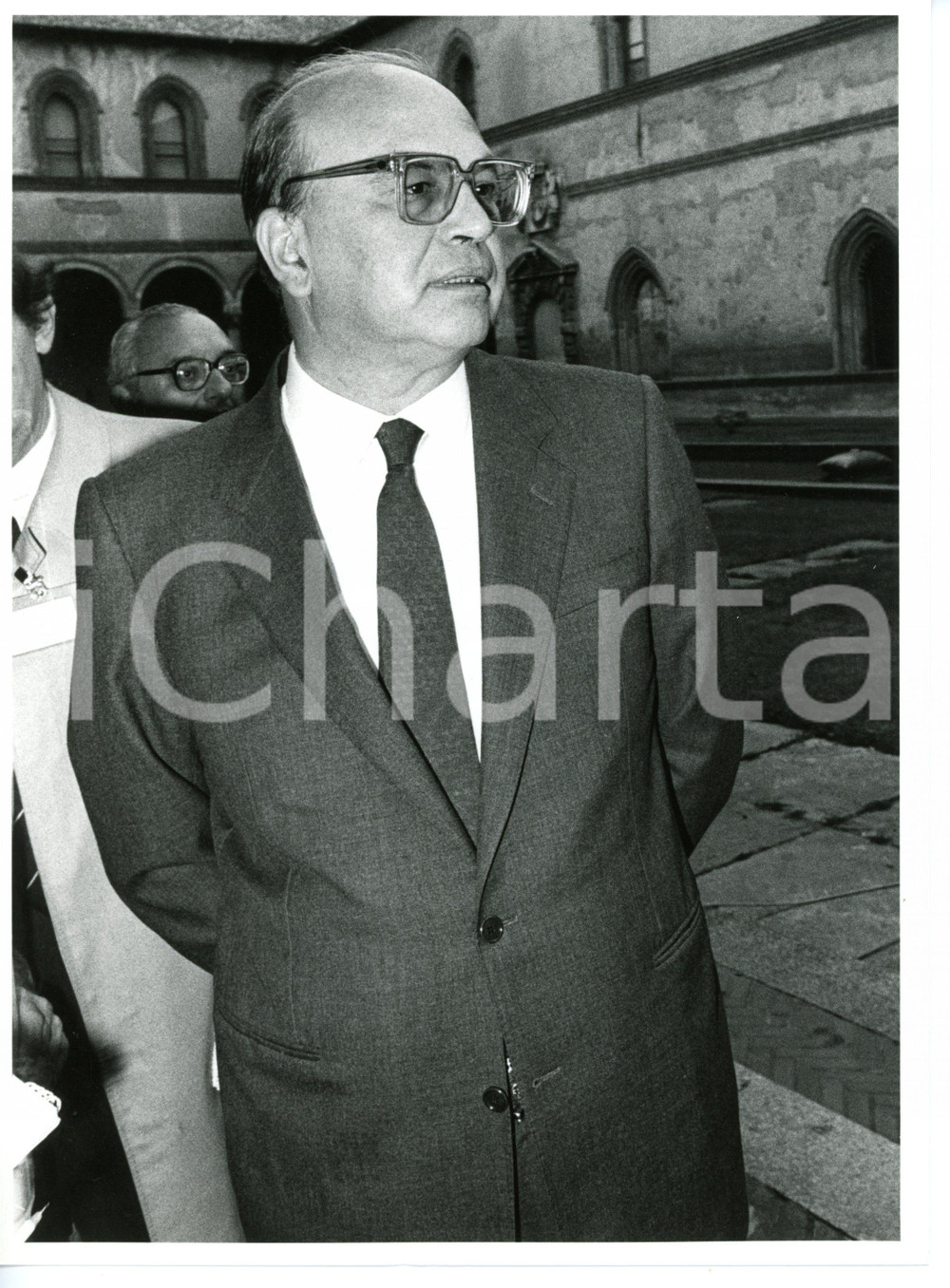 1985 ca POLITICA - PSI Ritratto di Bettino CRAXI (1) *Fotografia 18x24 cm