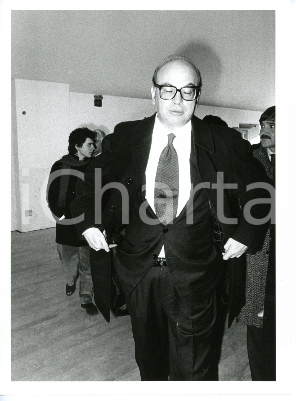 1985 ca POLITICA - PSI Ritratto di Bettino CRAXI (4) *Fotografia 18x24 cm