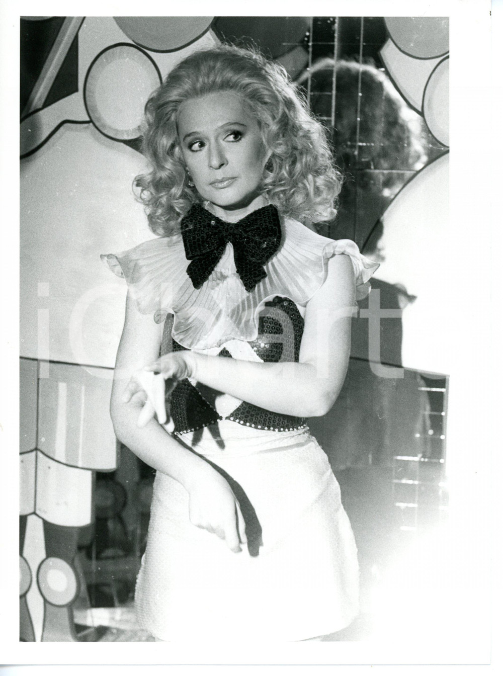 1986 RAI - IL BELLO DELLA DIRETTA Loretta GOGGI imita Patty PRAVO *Foto 18x24 cm