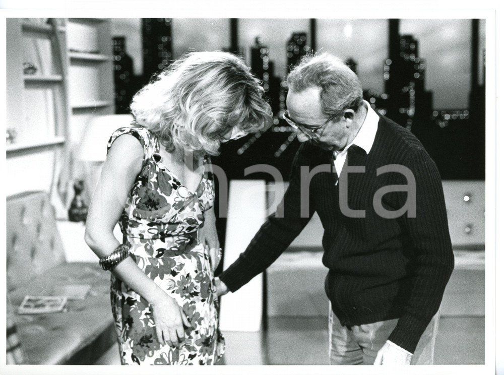 1985 ca RAI Loretta GOGGI Eros MACCHI Fotografia 24x18 cm (1)