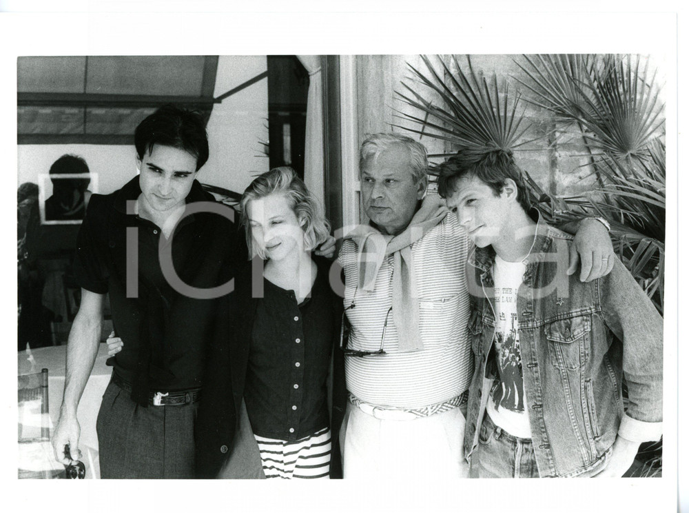 1986 FESTIVAL DEL CINEMA DI CANNES Ann-Gisel GLASS Olivier ASSAYAS Lucas BELVAUX