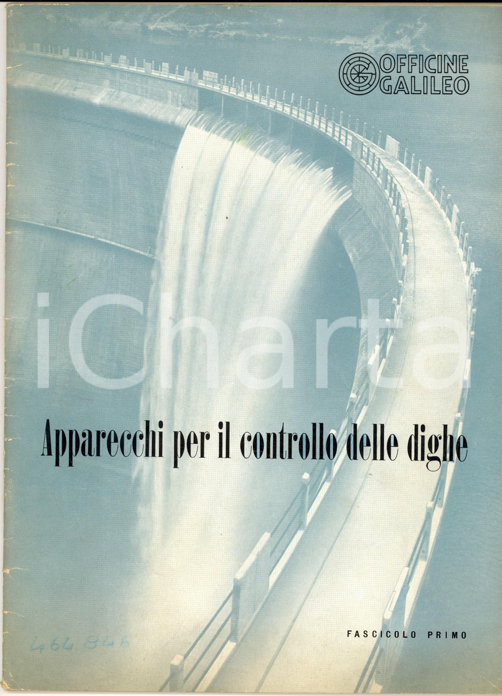 1980 ca MILANO OFFICINE GALILEO Federico ZANNINI Apparecchi controllo dighe ^4  Fascicolo primo della pubblicazione.CONDIZIONI: fair (lieve adesione tra le pagine) PAGINE: 40    originale e autentica 1