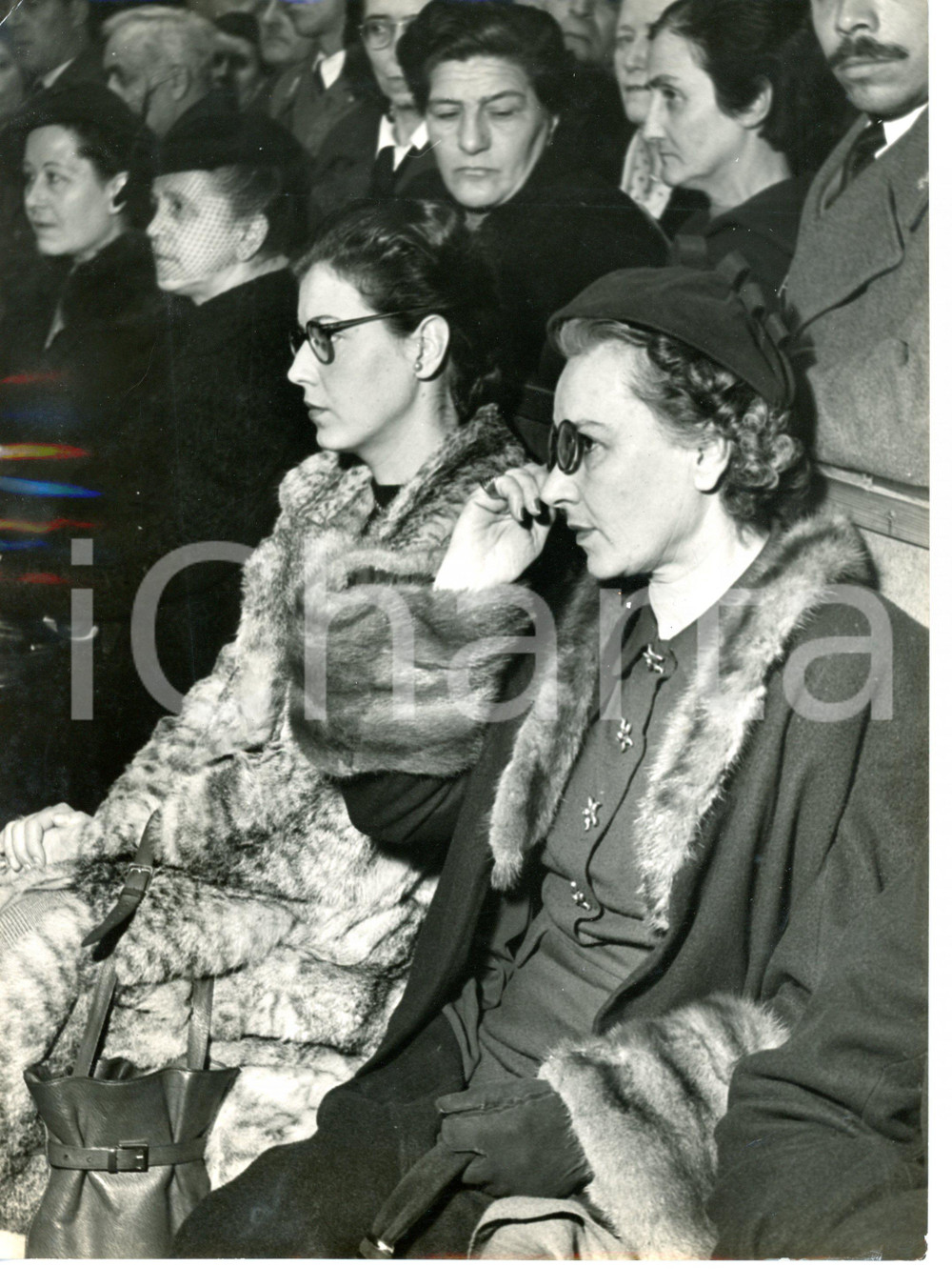 1951 COMO Caso BELLENTANI - Silvia OBREKAR madre di Alida VALLI *Foto 18x24 cm