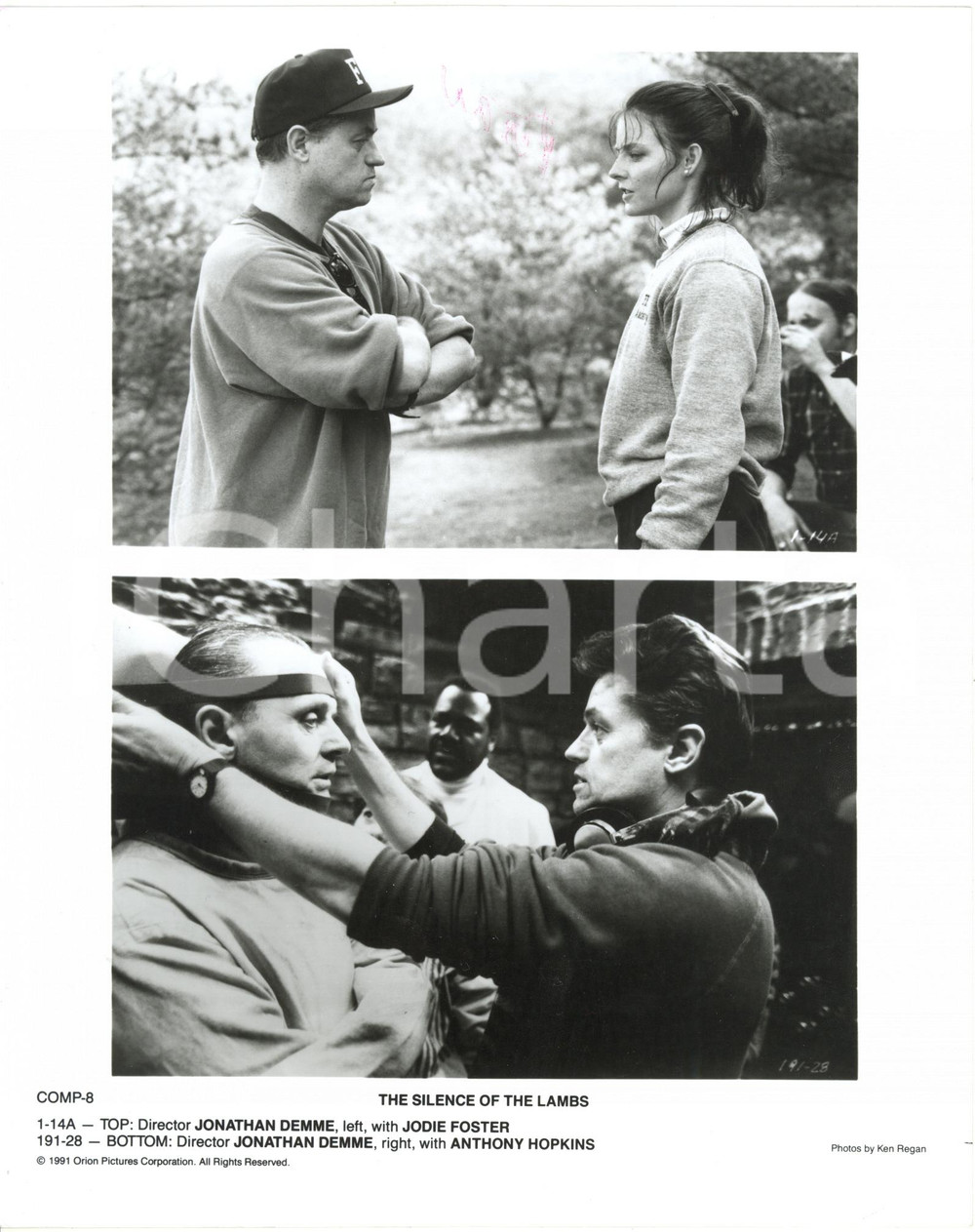 1991 CINEMA THE SILENCE OF THE LAMBS Jonathan DEMME Jodie FOSTER Anthony HOPKINS