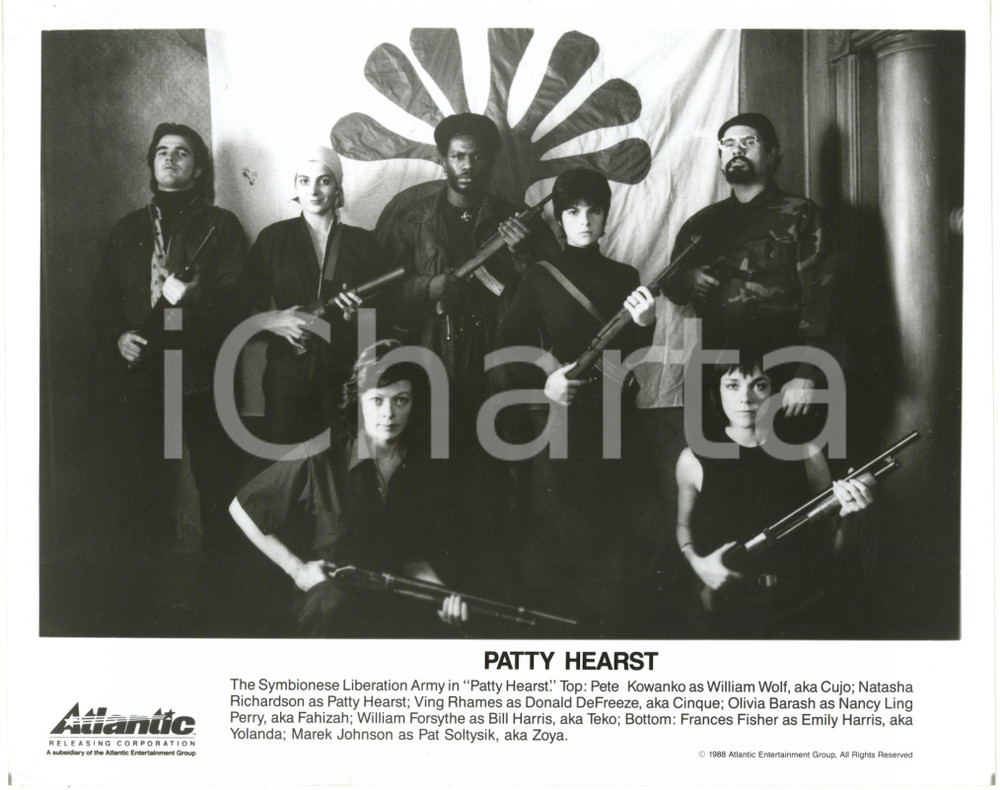 1988 CINEMA "Patty Hearst" Natasha RICHARDSON William FORSYTHE *Foto 25x20 cm
