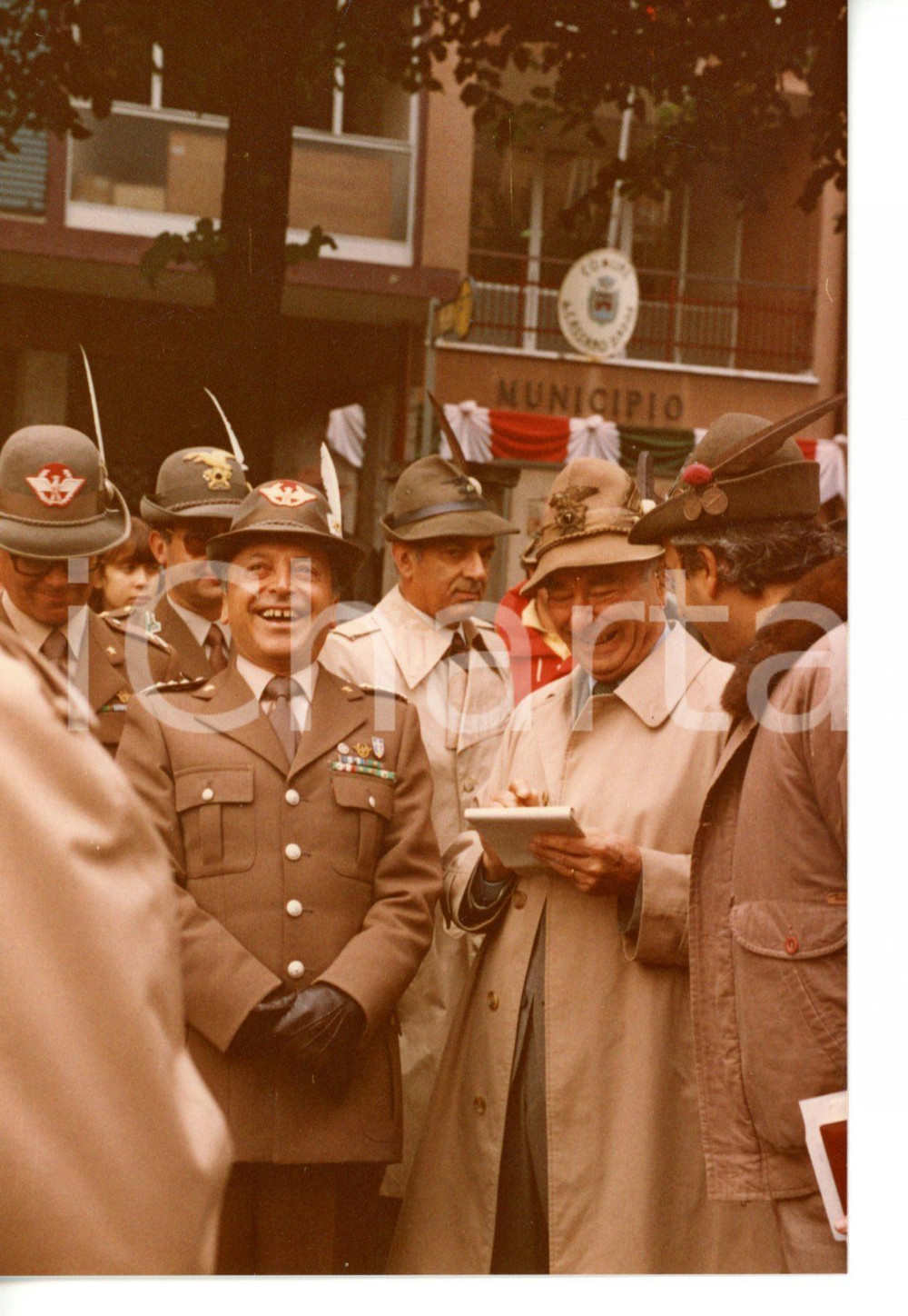1982 CASSANO D'ADDA 110° Anniversario ALPINI - Vitaliano PEDUZZI al raduno *Foto