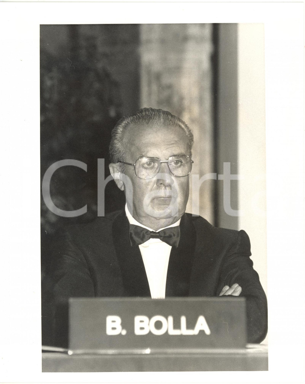 1988 VENEZIA PREMIO CAMPIELLO Giuria - Bruno BOLLA - Ritratto (1) *Foto 20x25 cm