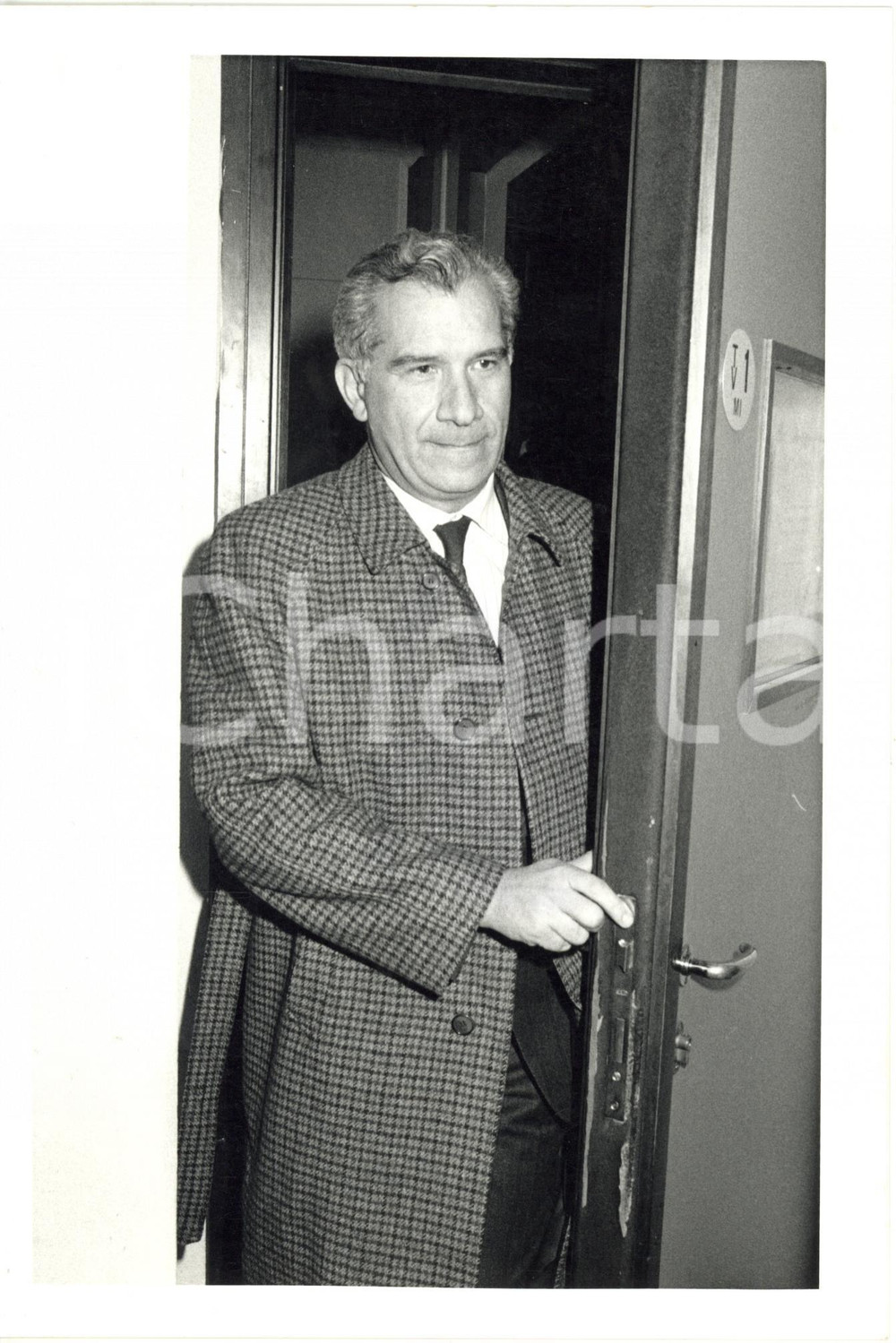 1985 ca MILANO Silvano CASINI amministratore delegato FIAR (2) *Foto 20x25