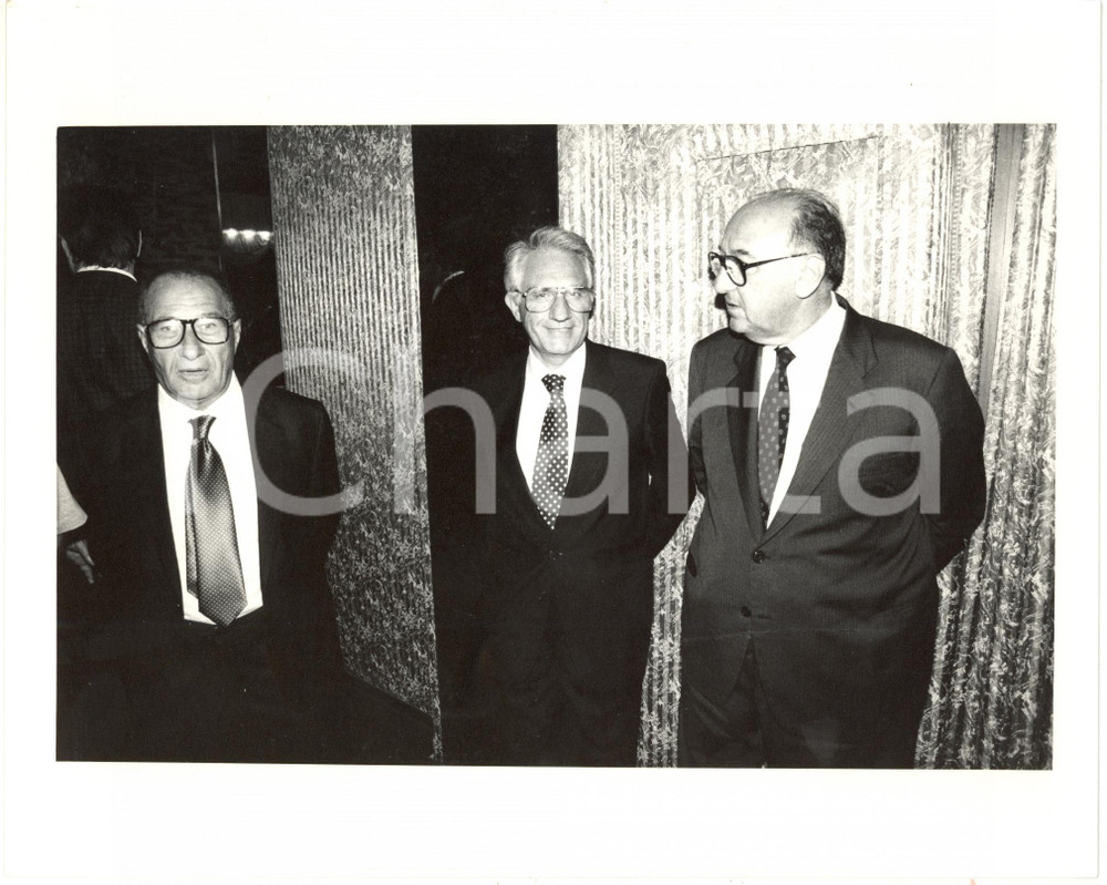 1985 ca ITALIA COSTUME RAI Gian Paolo CRESCI Carlo FUSCAGNI Giuseppe ROSSINI 