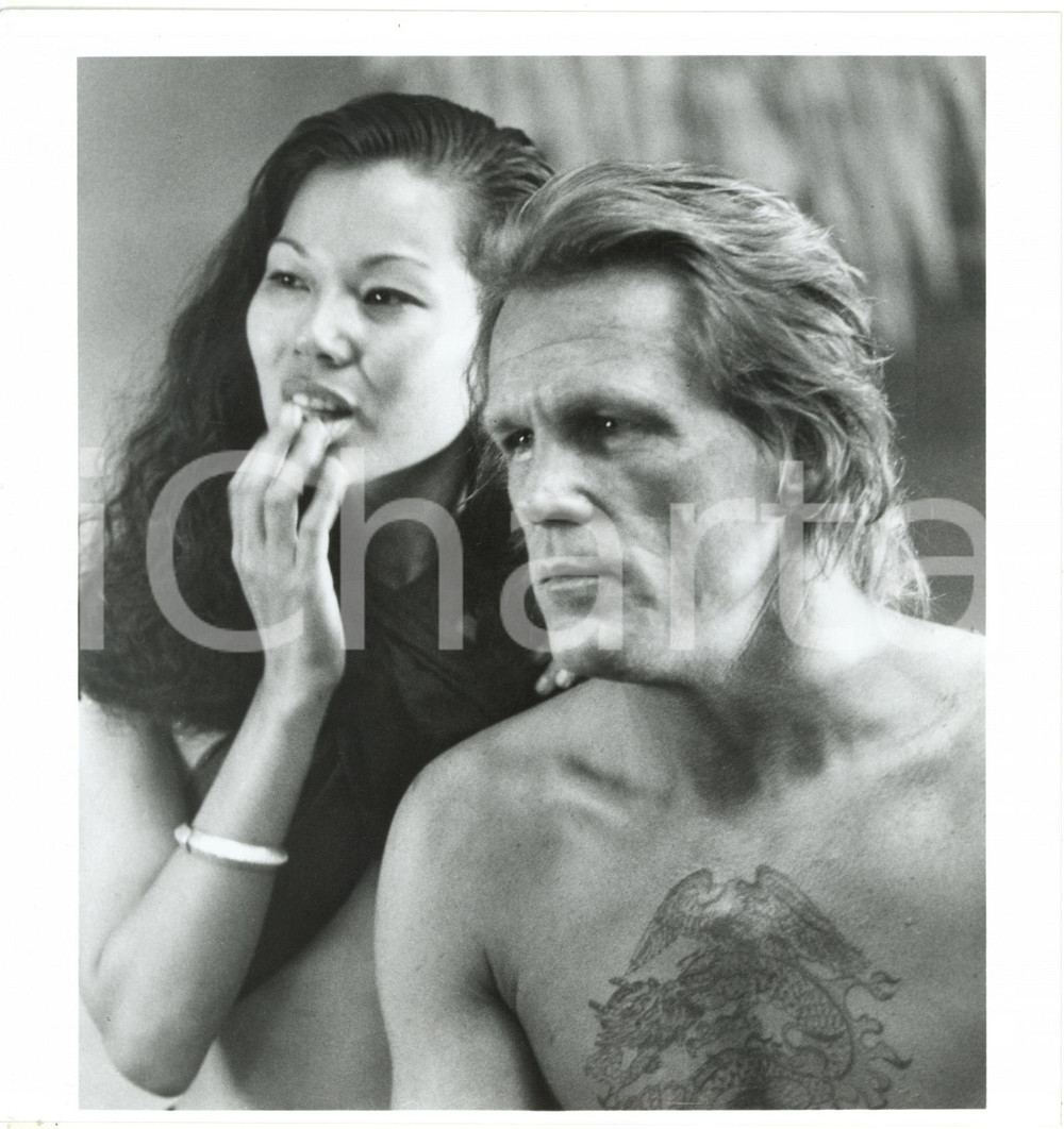 1989 CINEMA "Farewell to the King" Marilyn TOKUDA Nick NOLTE *Foto 20x21 cm
