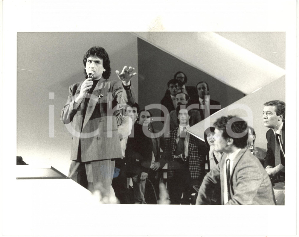1988 FESTIVAL DI SANREMO Toto CUTUGNO Mino REITANO Massimo RANIERI *Foto 25x20