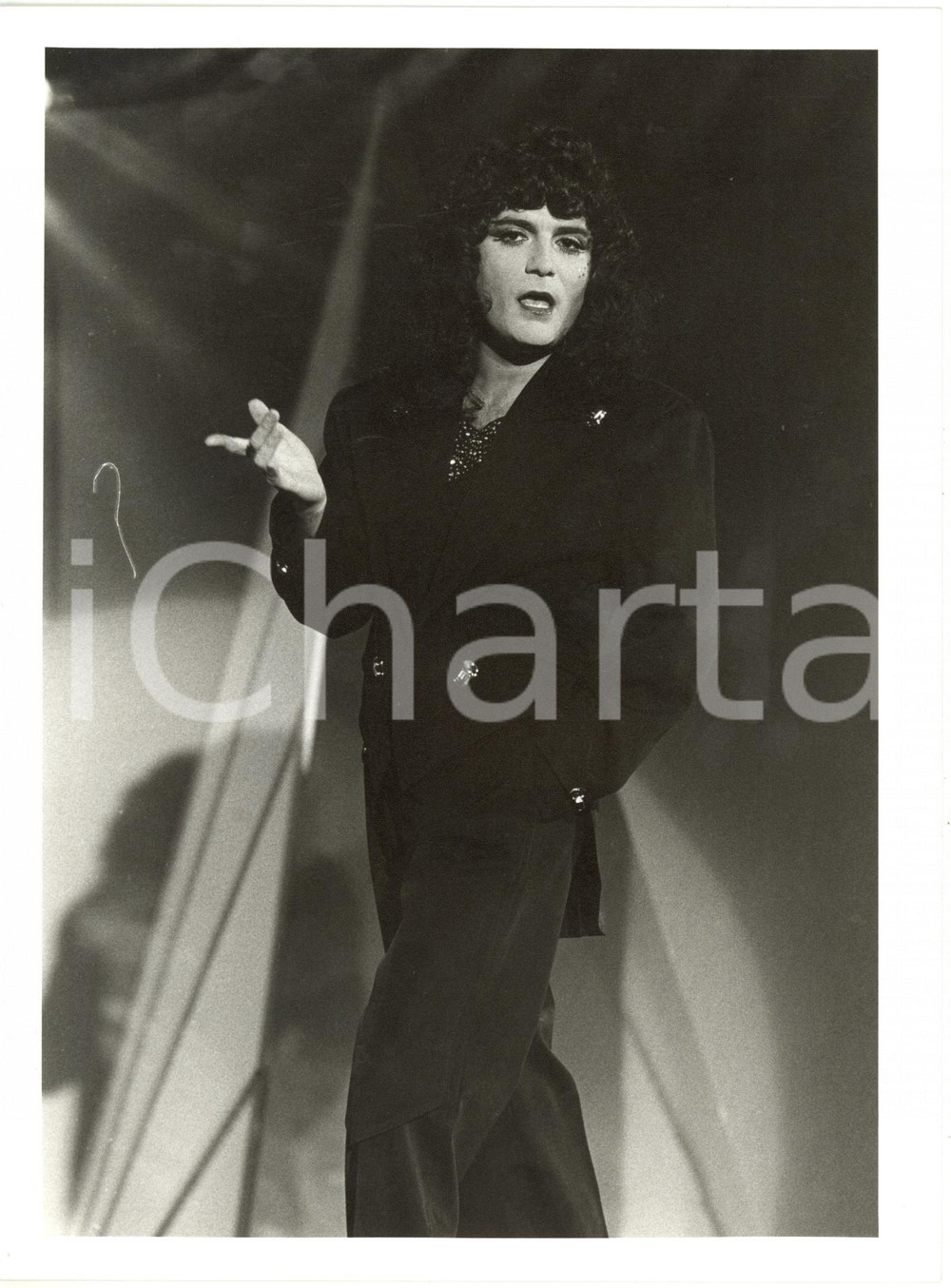 1984 MUSICA RIVA DEL GARDA - Renato ZERO canta "Sospetto" (1) *Foto18x24