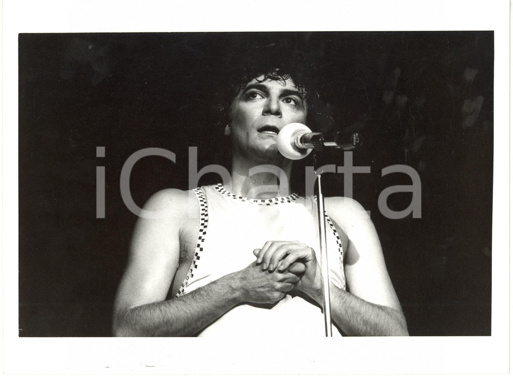 1986 ITALIA MUSICA Zero Tour - Renato ZERO durante un concerto (1) *Foto 24x18 