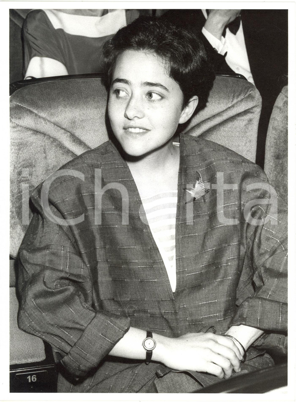 1986 CINEMA - FESTIVAL DI CANNES Catherine MOUCHET - Ritratto (1) *Foto 18x24 cm