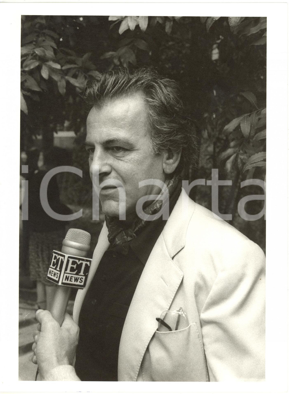 1985 VENEZIA MOSTRA DEL CINEMA - Maximilian SCHELL intervistato da ET News *Foto