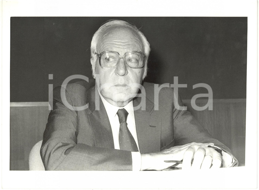 1990 ca MILANO ASSOLOMBARDA Ottorino BELTRAMI - Ritratto (1) *Foto 24x18 cm