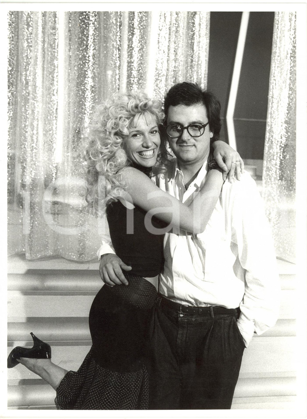 1986 RAI UNO "Italia mia" - Maria Teresa RUTA con Gigi MARZULLO *Foto 18x24 cm