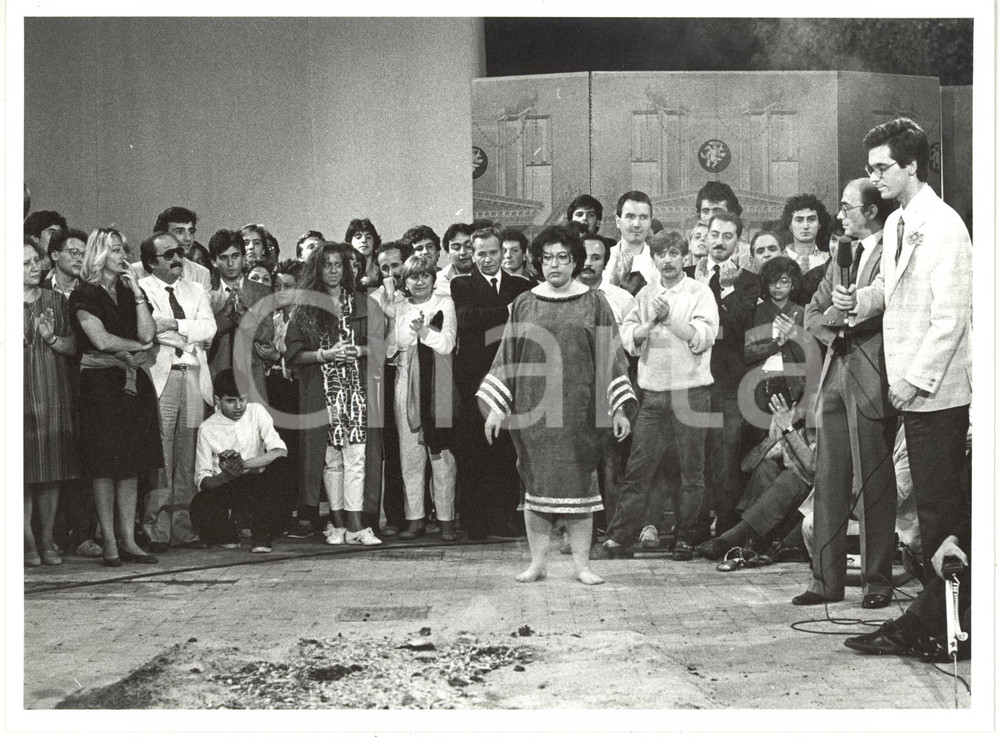 1986 RAI1 "Il bello della diretta" Larissa VILENSKAYA in una prova di pirobazia