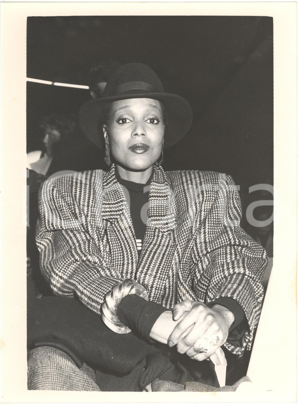 1985 ca USA MUSICA - Ritratto della cantante Amii STEWART *Foto 18x24 cm