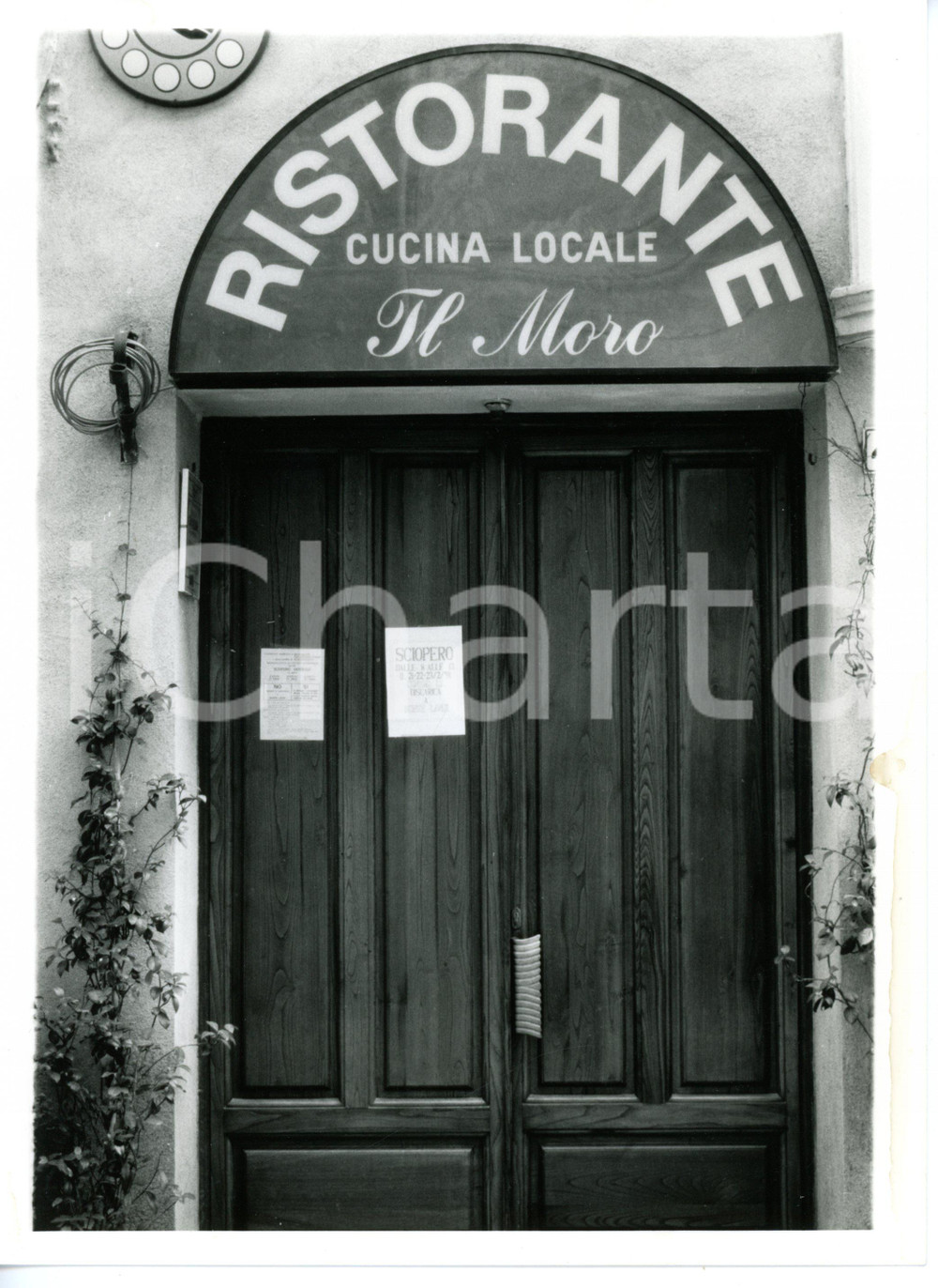 1991 MONTALCINO Via Giuseppe Mazzini - Ristorante "Il Moro" chiuso per sciopero