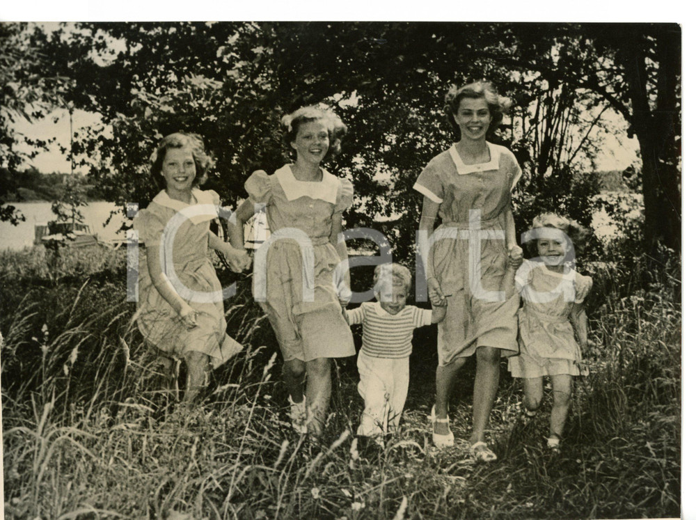 1949 VAGNHARAD Birgitta - Désirée - Margaretha - Christina of SWEDEN *Foto 20x15