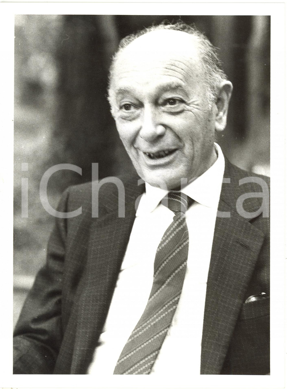 1980 ca ITALIA COSTUME - Ritratto del colonnello Edmondo BERNACCA *Foto 18x24