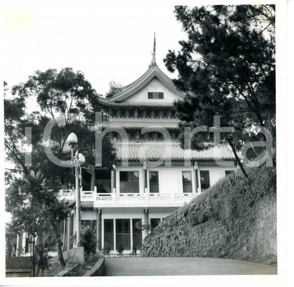 1968 MUZHA - TAIWAN Lingxiao Chapel of Zhinan Temple (4) *Photo 12x12 cm