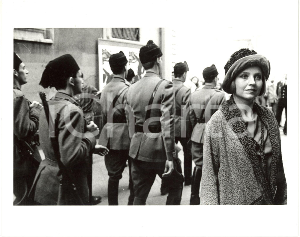 1988 CINEMA "Miss Arizona" - Hanna SCHYGULLA sul set del film *Foto 25x20